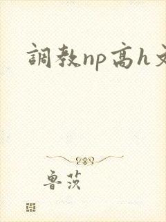 调教np高h文封面
