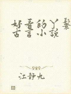 好看的丫鬟小说古言小说