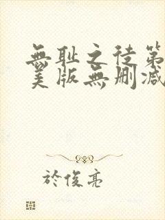 无耻之徒第一季美版无删减封面