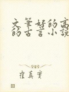 文笔好的高质量的古言小说