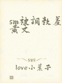 sm被调教羞辱黄文