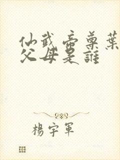 仙武帝尊叶辰的父母是谁