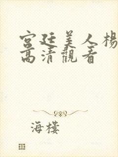 宫廷美人杨贵妃高清观看