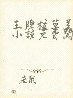 王牌校草美男团小说免费阅读