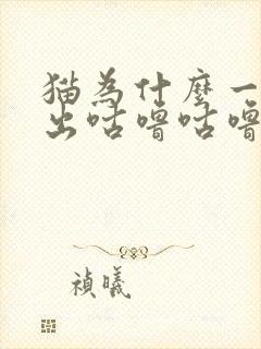 猫为什么一直发出咕噜咕噜的声音封面