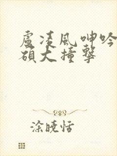 卢凌风呻吟喘息硕大撞击封面