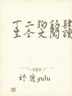 丁二狗的肆意人生全文阅读封面