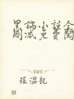 黑锅小说全文无删减免费阅读