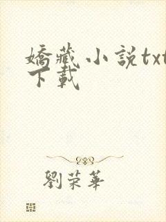 娇藏小说txt下载