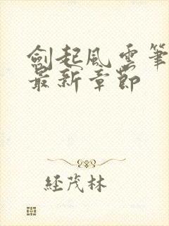 剑起风云笔趣阁最新章节