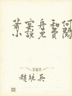 萧宴舟和何夕的小说免费阅读