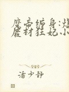 魔帝缠身:爆宠废材狂妃小说网