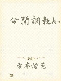 公开调教h小说