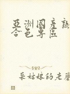 亚洲国产熟妇综合色专区