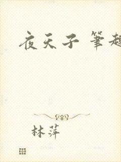 夜天子 笔趣阁