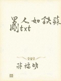 男人如铁苏柔赵刚txt