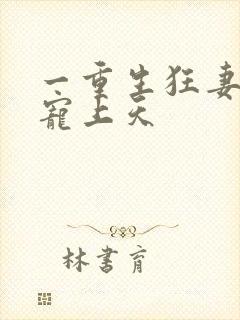 一重生狂妻大佬宠上天封面