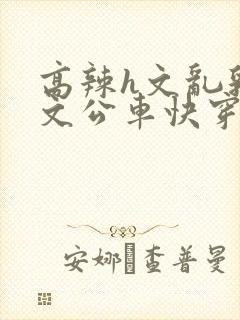 高辣h文乱乳h文公车快穿