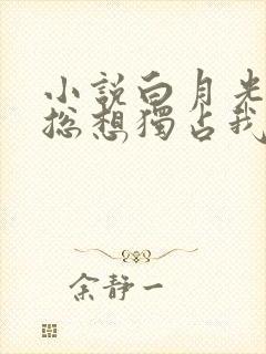 小说白月光女主总想独占我