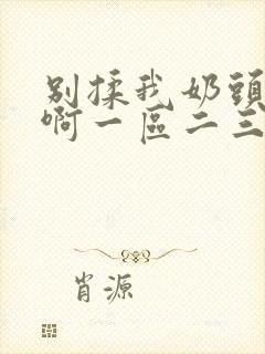 别揉我奶头嗯～啊一区二三区