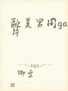 欧美男同gay片封面