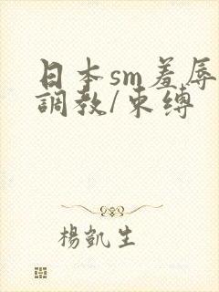 日本sm羞辱/调教/束缚封面