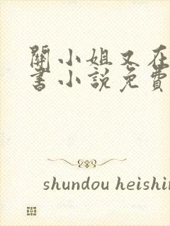 关小姐又在写情书小说免费阅读