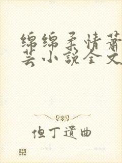 绵绵柔情萧阳陈芸小说全文阅读封面