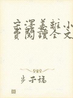 宋泽姜离小说免费阅读全文最新章节