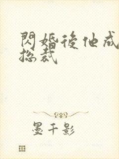 闪婚后他成宠妻总裁