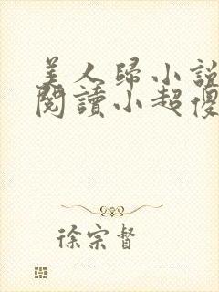 美人归小说免费阅读小超傻子封面