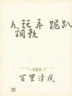 h 玩弄 跪趴 调教