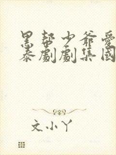 黑帮少爷爱上我泰剧剧集国语版