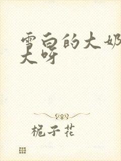 雪白的大奶子好大呀封面