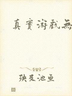 真实游戏无删减封面