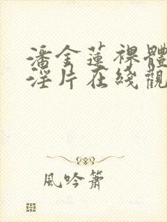 潘金莲裸体一级淫片在线观看