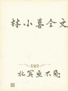 林小喜全文阅读
