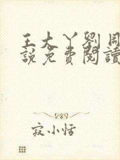 王大丫刘 刚小说免费阅读