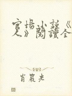 官场小说《掌权人》阅读全文