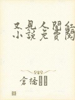 又见人间红颜笑小说免费阅读