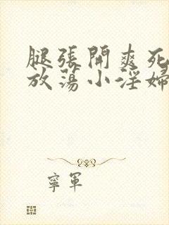 腿张开爽死你个放荡小淫妇h封面