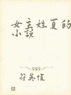 女主姓夏的现代小说