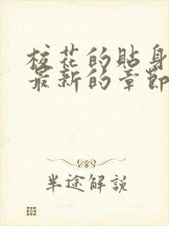 校花的贴身高手最新的章节