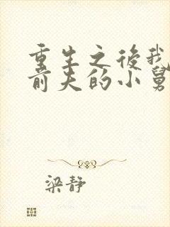 重生之后我成了前夫的小舅娘小说封面