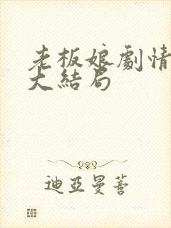 老板娘剧情后续大结局封面