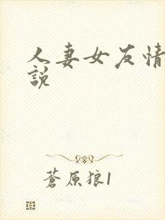 人妻女友情色小说封面