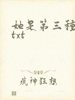 她是第三种绝色txt封面