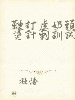 鞭打虐奶头烟头烫针刺训诫调教小说