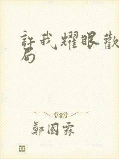 许我耀眼欢欢结局