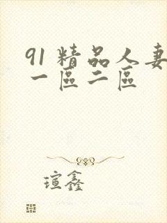 91 精品人妻一区二区